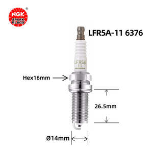 <span class=keywords><strong>Precio</strong></span> directo de fábrica Níquel NGK SPARK Bujías 6376 22401-ZE01B para Sonata lidera el nuevo Santa Fe - Product Image 2