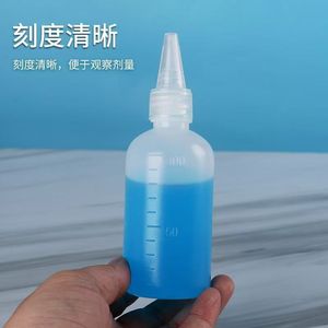 30, 50, 100ml semi-transparent <b>squeeze</b> nozzle <b>bottles</b> with graduations, plastic dispensing <b>bottles</b> for liquids and pigments. - Product Image 2