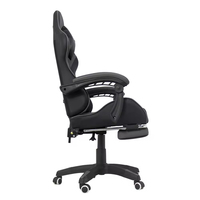Chaise de jeu PC de course ergonomique personnalisée avec repose-pieds et appui-tête – Offre spéciale usine