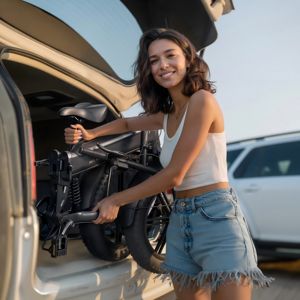 Bici Elettrica Pieghevole Fat Tire da 20 Pollici Bicicletta Elettrica 36V Ebike Pieghevole per Adulti di Grande Successo - Product Image 3