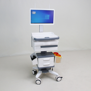 Carrito para estación de trabajo de ordenador de gama alta con ruedas, de alta gama, de 2, 2 - Product Image 6