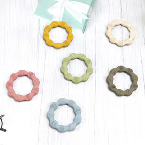 Anneaux <span class=keywords><strong>de</strong></span> <span class=keywords><strong>dentition</strong></span> ronds en silicone, jouets <span class=keywords><strong>de</strong></span> <span class=keywords><strong>dentition</strong></span> pour bébé en forme <span class=keywords><strong>de</strong></span> beignet, sans BPA, unisexe, en silicone <span class=keywords><strong>de</strong></span> qualité alimentaire - Product Image 4