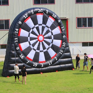 Dardos de Fútbol Inflables Gigantes para la Copa Mundial, Objetivo de Fútbol Inflable Gigante con Soplador y Balones de Fútbol para Niños y Adultos, Evento de Carnaval - Product Image 3