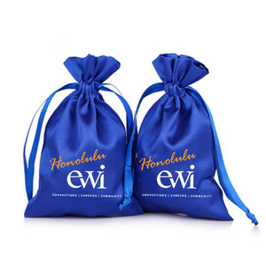 Custom Logo Wig <b>Bags</b> Luxury Satin Silk <b>Bags</b> for Hair Extension Storage Large <b>Dust</b> <b>Bag</b> - Product Image 1