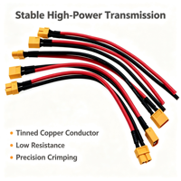 Nouveau faisceau de câbles pour équipements énergétiques, résistant aux hautes tensions, ignifuge, faisceau de connexion électrique personnalisé