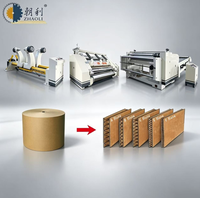 Machine à onduler le carton simple face, machine à fabriquer du carton ondulé 2 plis, pour ligne de production de cartons
