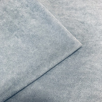 Tissu en microfibre brossée effet daim 380,400 g/m² pour vestes, sièges de voiture, canapés et vêtements