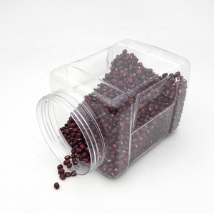 Lọ Nhựa Vuông 32 Oz Hộp Đựng Hình Chữ Nhật Dễ Cầm Nắm Có Nắp Đậy Màu Đen - Product Image 6