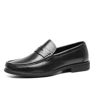 Chaussures décontractées légères en cuir de cheval pour hommes, chaussures décontractées de style business avec construction Goodyear, en cuir véritable respirant et désodorisant - Product Image 6