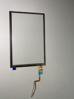Écran tactile capacitif anti-vandalisme et étanche de 8 pouces avec anti-reflet pour casier intelligent
