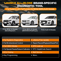 Launch CRE Creader Elite 2.0 para BBA, Herramienta de Diagnóstico Completo del Sistema, Escáner OBD2, Codificación de ECU, Escáner Automotriz