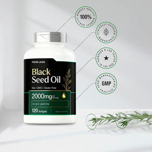 Minyak biji hitam organik suplemen diet OEM minyak biji hitam kapsul Softgel pencernaan kesehatan biji hitam murni minyak antioksidan - Product Image 6