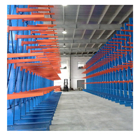 Étagères Cantilever Industrielles OEM ODM en Acier Galvanisé pour Stockage de Tuyaux PVC, Étagère Cantilever Verticale pour Entrepôt