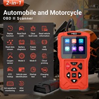Lector de Códigos OBD2 M60, Comprobador de Batería de 12V, Escáner de Diagnóstico Universal para Automóviles, Pinza Tipo Cocodrilo, Detección de Fallas de Luz de Advertencia del Motor