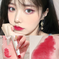 Rouge à lèvres mat longue durée à haute pigmentation, imperméable, non transférable, pointe coussin d'air, couleur de lèvres, rouge à lèvres de marque privée