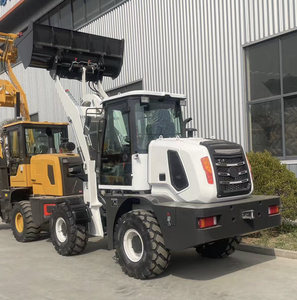 Multifungsi Mini pemuat kecil 4x4 Joystick hidrolik Articulated <span class=keywords><strong>RC</strong></span> roda <span class=keywords><strong>Loader</strong></span> salju pisau kayu depan pemuat - Product Image 3