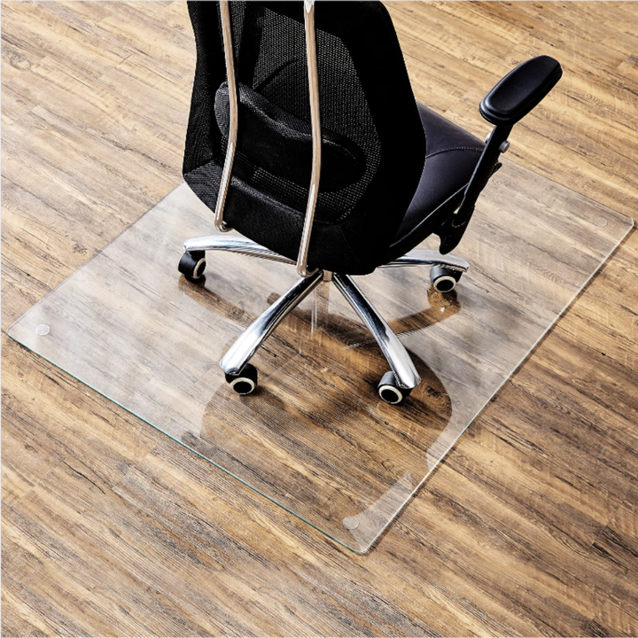 Crystal Clear Rugged Chair Mats Carpet Protector For Office