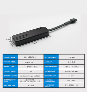 Hot 2G Mini GPS Tracker Cho Xe Xe Máy Thông Minh Định Vị Với Dễ Dàng Cài Đặt Thời Gian Thực Theo Dõi Và Tuyến Đường Phát Lại - Product Image 6