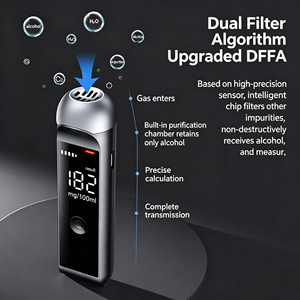 专业酒精测试仪呼气测试仪酒精气体分析仪汽车呼气分析仪家用/个人使用/礼品用 - Product Image 1