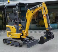 Excavator Mini Top Brand 1.9Ton XE19E Kapasitas Bucket 0.04m³ untuk Proyek Lanskap dan Perkotaan