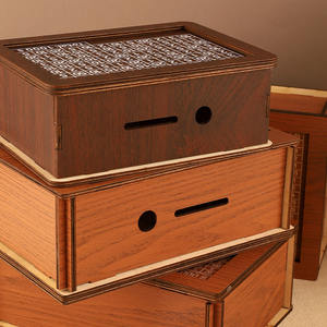 Tirelire personnalisée en bois avec chiffres, boîte de rangement pour économies, décoration d'intérieur - Product Image 5