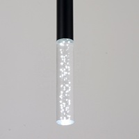 Villa Escaliers Led Tube D'éclairage Lampe Suspendue En Aluminium Acrylique Lustre Commercial Hall Cylindrique Suspension Suspension