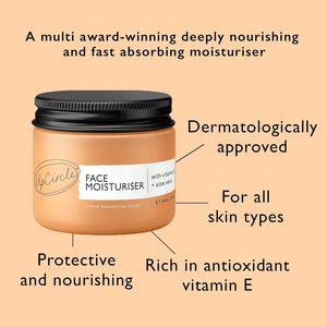 Face Moisturiser 60ml Nourishing Day <strong>Cream</strong> Vitamin E Aloe Vera Glycerin Shea <strong>Coconut</strong> Butter Salicylic Acid Natural - Product Image 5