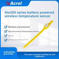 Dispositif de mesure de température sans fil Acrel ATE200, type sangle, câble de contact électrique pour armoire de distribution