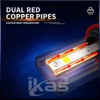 IKAS Factory, vente en gros de phares LED automobiles de haute qualité et haute puissance, 40000LM, H1, H3, H4, H7, H11, 9005, 9006, ampoules LED Canbus pour voitures