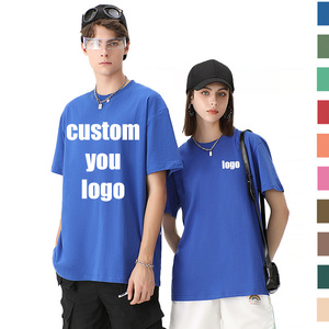 Plain Cotton O-<b>Neck</b> Blank Short Sleeved T-Shirts Customized Printing T Shirt Homme Wholesale Personalized Tshirts With Logo - Product Image 2