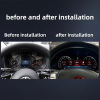 Panel de Instrumentos Digital para Mercedes Vito W447 2024, Pantalla LCD, Velocímetro Universal