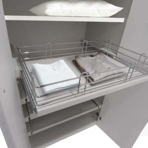 ESTANTE EXTRAÍBLE 87.2 CM GRIS PERLA - Product Image 1