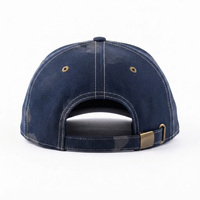 Gorra de Sarga 100% Algodón de Alta Calidad para Hombre, Gorra de Béisbol con Bordado y Estampado, Gorra Estructurada de 6 Paneles