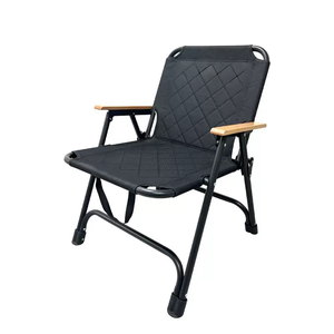 Style Folding Camping <b>Chair</b> Portable Compact Sturdy Lightweight Carbon Steel Oxford Fabric Thickened <b>Padded</b> Fishing - Product Image 6