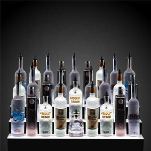 Estante de barra con luz Led de acrílico iluminado de 3 pasos, estante de exhibición de botellas de licor <span class=keywords><strong>para</strong></span> el hogar, Bar comercial, iluminación de bebidas - Product Image 6