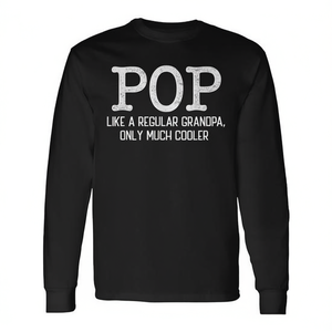 Camiseta de manga larga Pop como una camiseta de abuelo normal, pero mucho más genial - Product Image 2