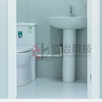 Premium High-End acciaio contenitore WC resistente agli agenti atmosferici e durevole per il campeggio e cantieri