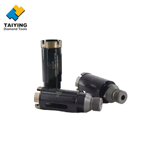 Broca de Diamante Profesional de 60 mm con Segmento de Corona para Perforación Rápida de Granito y Cuarzo, Herramientas CNC con Óxido Negro - Product Image 2