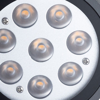 Lámpara cuadrada exterior LED IP65 resistente al agua de 6W, lámpara de pared de aluminio fundido a presión para hoteles y uso doméstico al aire libre