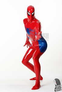 Tuta intera in lattice <span class=keywords><strong>da</strong></span> uomo '<span class=keywords><strong>Spider</strong></span>-<span class=keywords><strong>Man</strong></span> Streaker' a copertura totale - Product Image 6