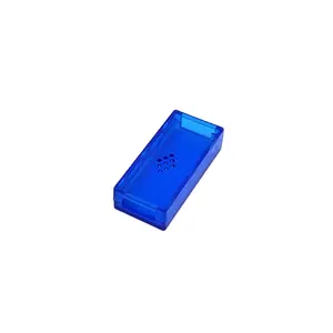 43*20*10mm Clear blue plastic usb abs small plastic box electronics project pcb plastic case