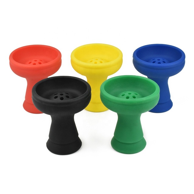 Silicone Hookah Bowl Right Replacement for Tobacco Silicone Unbreakable Shisha Bowl Charcoal Holder Silicone Black Shisha Bowl