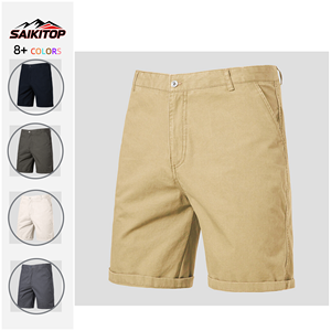 Shorts d'été fins pour hommes, coupe droite, amples et décontractés, mi-longs, pour activités de plein air - Product Image 1