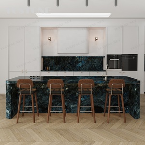 Piano di Lavoro in Marmo Tostone per Cucina Esterna, Resistente al Fuoco, in Labradorite Blu Naturale per Area BBQ e <span class=keywords><strong>Giardino</strong></span> - Product Image 5