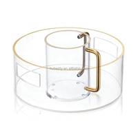 LOGO personnalisé & Taille Cadeaux juifs Lucite Classic Matzah Box