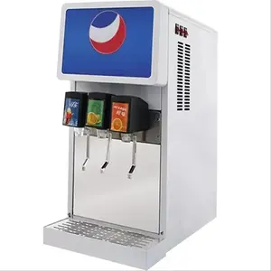 Commercial Electric Soda Fountain Beverage Cabonator Dispenser Machine, Cold Beverage Soda Cola Machine