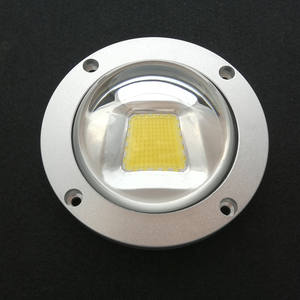 Lente de Vidro Moldada KL-HB78-120 78mm 120 Graus Forma Asférica Côncava Convexa para LEDs de Alta Potência Baixa/alta Intensidade - Product Image 4