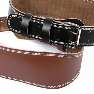 PU leather <b>squat</b>, deadlift, and weightlifting lower back support; widened and thickened fitness <b>belt</b>; adjustable bodybuilding - Product Image 2