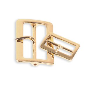 Alloy D-Ring Buckle <b>Rectangle</b> Gold <b>Mirror</b> Electroplating For Belts And Suspenders Casual Hardware Accessory - Product Image 1