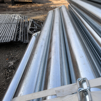 Structure de support photovoltaïque en aluminium à grande résistance au vent (charge de vent de 60 km/h) pour installation au sol agricole